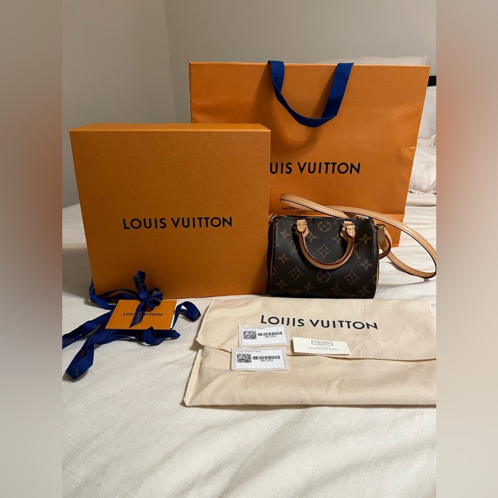 Louis Vuitton Monogram Nano Speedy